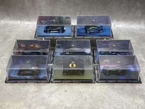 Eight Eaglemoss Batman collectible die-cast Automobilia