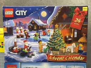 Three LEGO City playsets and a base plate - 2