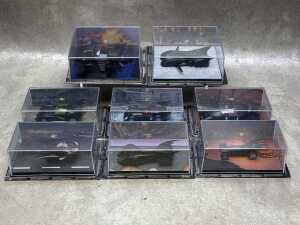 Eight Eaglemoss Batman collectible die-cast Automobilia