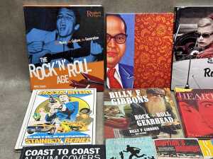 Music-related and Culture books, including John Waters' Shock Value - 2