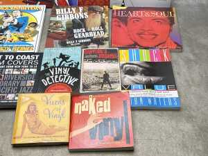 Music-related and Culture books, including John Waters' Shock Value - 5