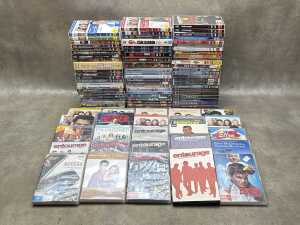 DVDs, mostly TV shows