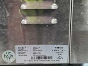 Nisbets Essentials DA397-A commercial conveyor toaster - 4