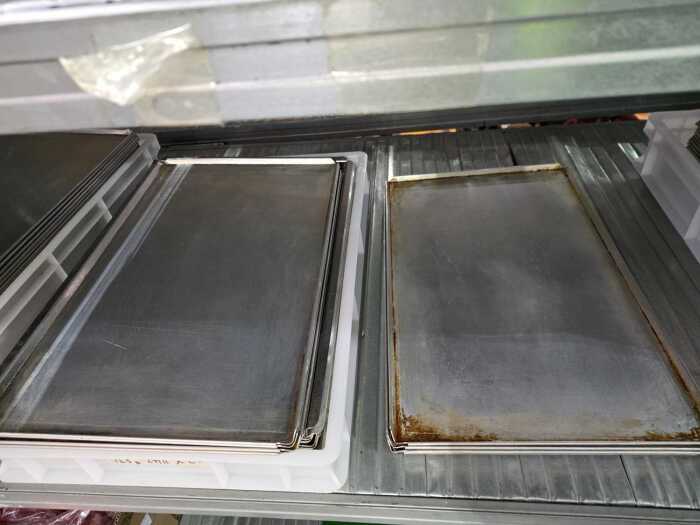 Ten Commercial pizza dough trays