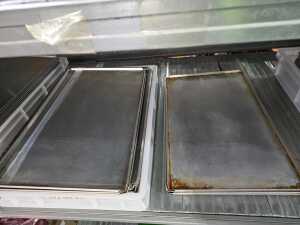 Ten Commercial pizza dough trays