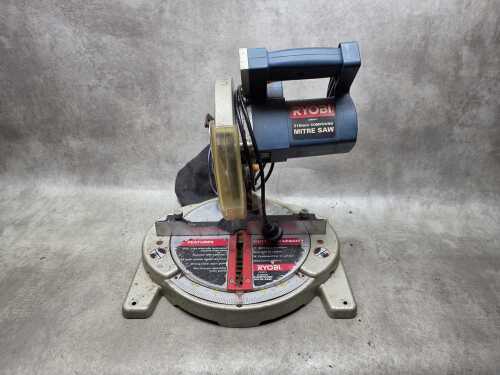 Ryobi 210mm compound mitre saw