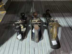Three woodworking planes - 2