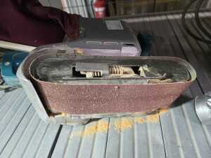 Makita planer and belt sander - 6