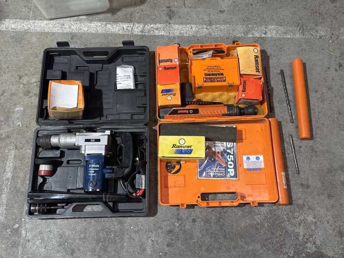 Ramjet and XU1 Rotary hammer