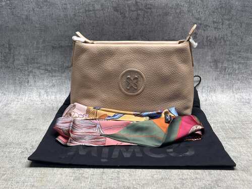 Mimco bag and Hairflair scarf