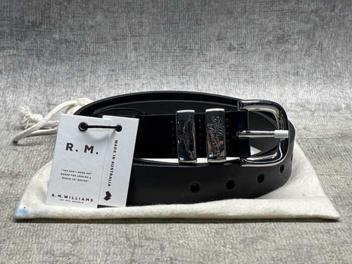 R.M. Williams Slim Drover belt size 38-440