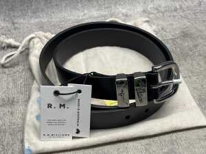 R.M. Williams Slim Drover belt size 38-440 - 2
