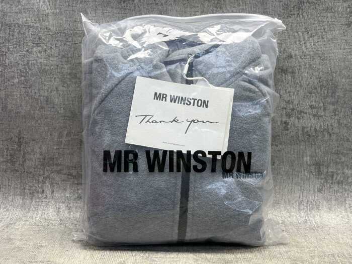 Mr Winston polar fleece full zip jacket size S. RRP $299