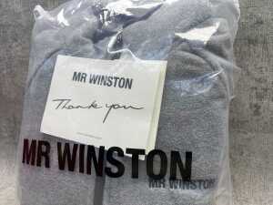 Mr Winston polar fleece full zip jacket size S. RRP $299 - 3