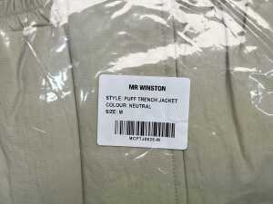 Mr Winston Puff Trench jacket size M - 4