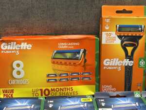 Group of Gillette products - 2