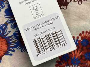 Sage x Clare Cora sheet set size Q - 3