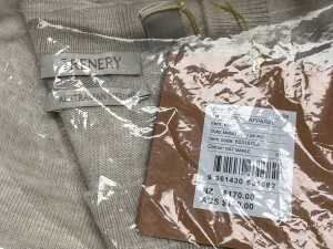 Two Trenery marino crew necks size S - 3