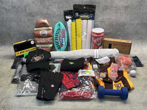 Group of sporting equipment