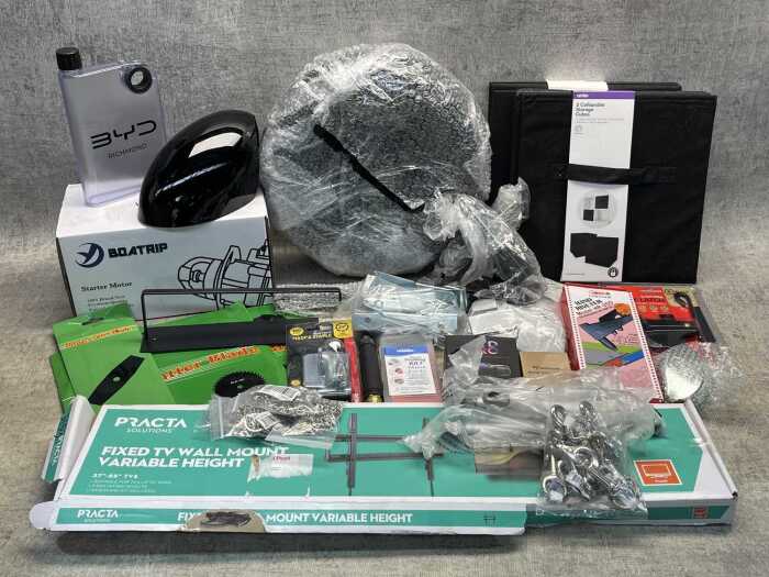 Group of garage products