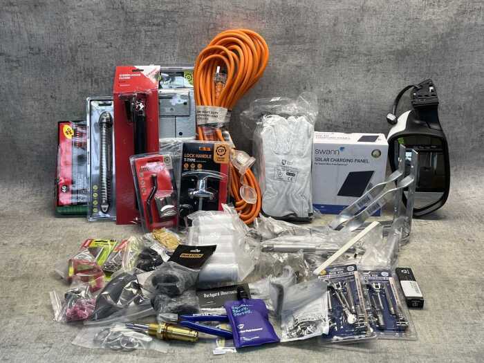 Group of garage products