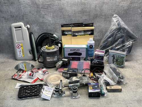 Group of garage equipment
