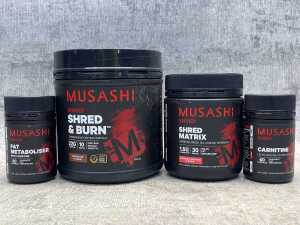 Group of Musashi supplements