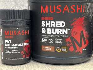 Group of Musashi supplements - 2