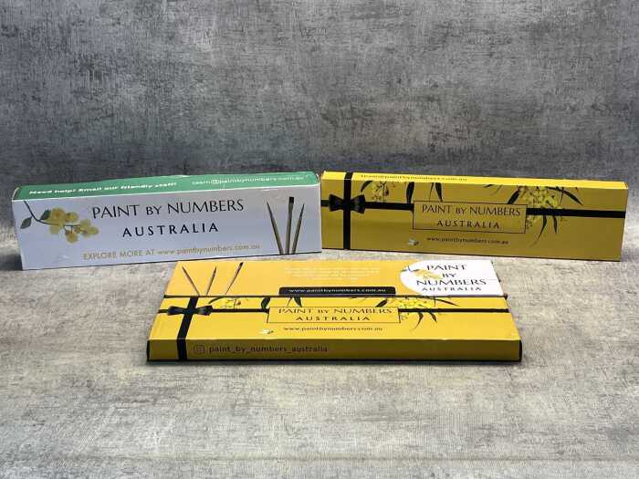 Four packs of Paint By Numbers