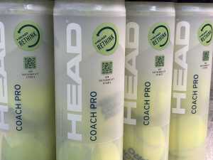 Nine packs of Head Coach Pro tennis balls - 2