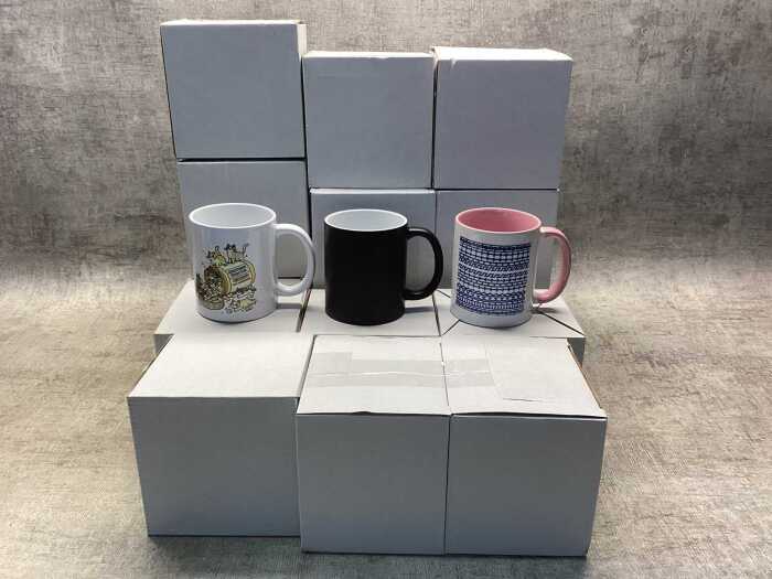 Group of novelty mugs