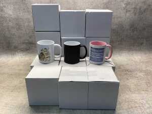 Group of novelty mugs