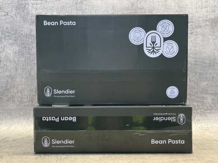 Two boxes of Slendier Bean Pasta