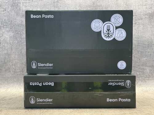 Two boxes of Slendier Bean Pasta
