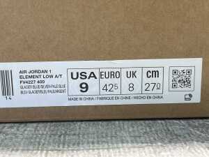 Nike Air Jordan 1 Element Low size US 9 - 5
