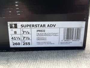 Adidas Superstar ADV size US 8 Men's - 5