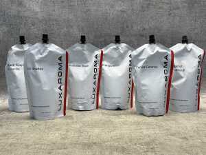 Group of Luxaroma fragrance concentrates 500ml