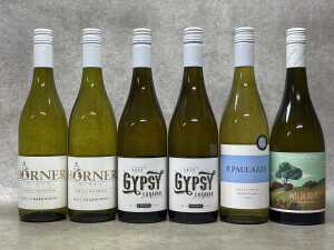 Mixed Chardonnay, six bottles