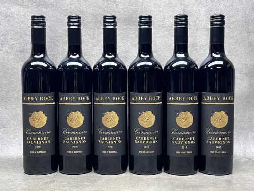 Abbey Rock Cabernet Sauvignon (2019), six bottles