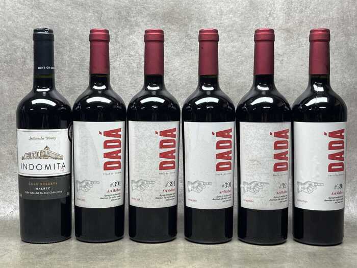 Mixed Malbec, six bottles