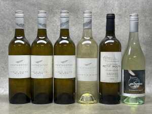 Mixed white wine, six bottles