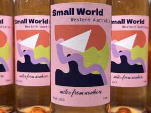 Miles From Nowhere Small World Rose (2023), six bottles - 2