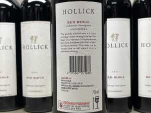 Hollick Red Ridge Cabernet Sauvignon (2021), six bottles - 3