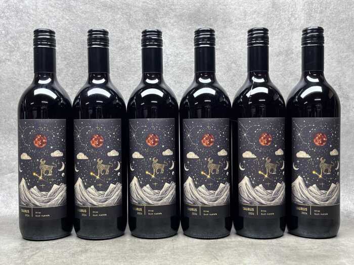 Taurus Shiraz (2024), six bottles