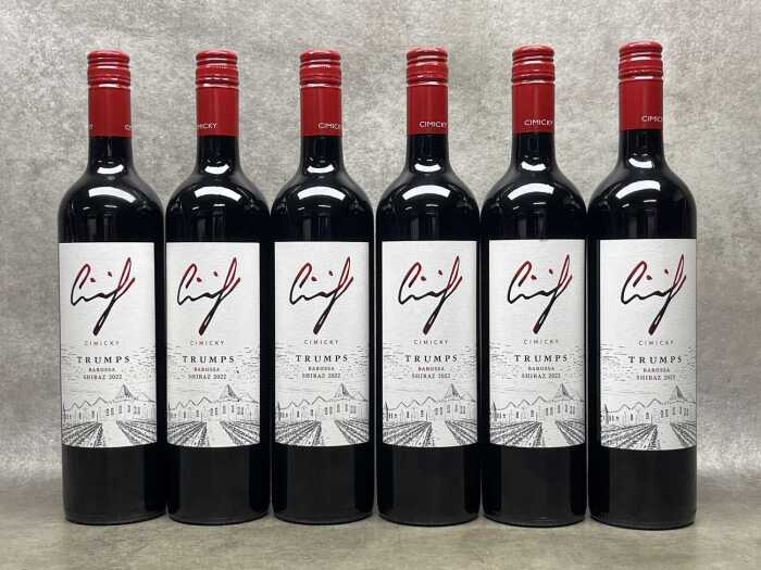 Cimicky Trumps Shiraz (2022), six bottles