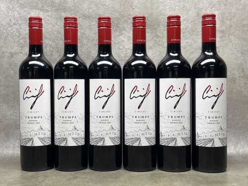 Cimicky Trumps Shiraz (2022), six bottles