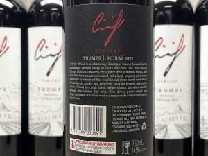 Cimicky Trumps Shiraz (2022), six bottles - 3
