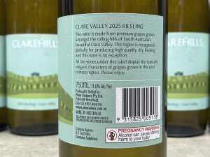 Clarehills Riesling (2025), six bottles - 3
