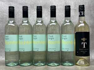 Mixed Pinot Grigio, six bottles