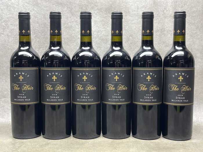 Aramis The Heir Syrah (2018), six bottles
